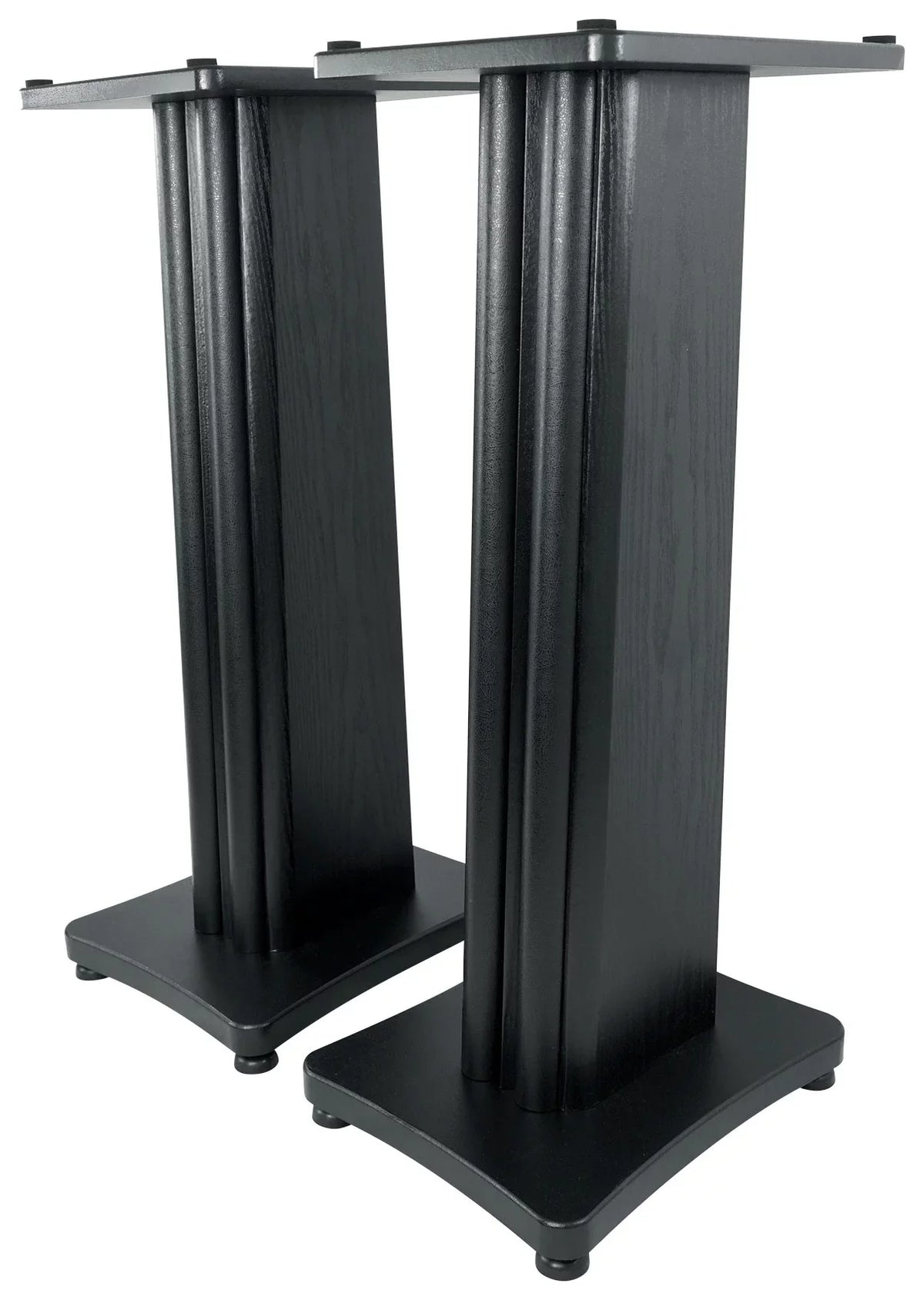 USB Studio 8" Rockville APM8W Monitor Black Speakers+28" Stands Premium (2)