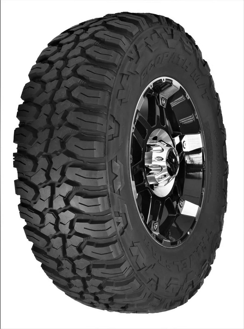 Tire 33X12.50R24 Load 104Q Only) Ply Terrain M/T E 10 (Tire Mud Light Truck Travelstar Range 33/12.50/24