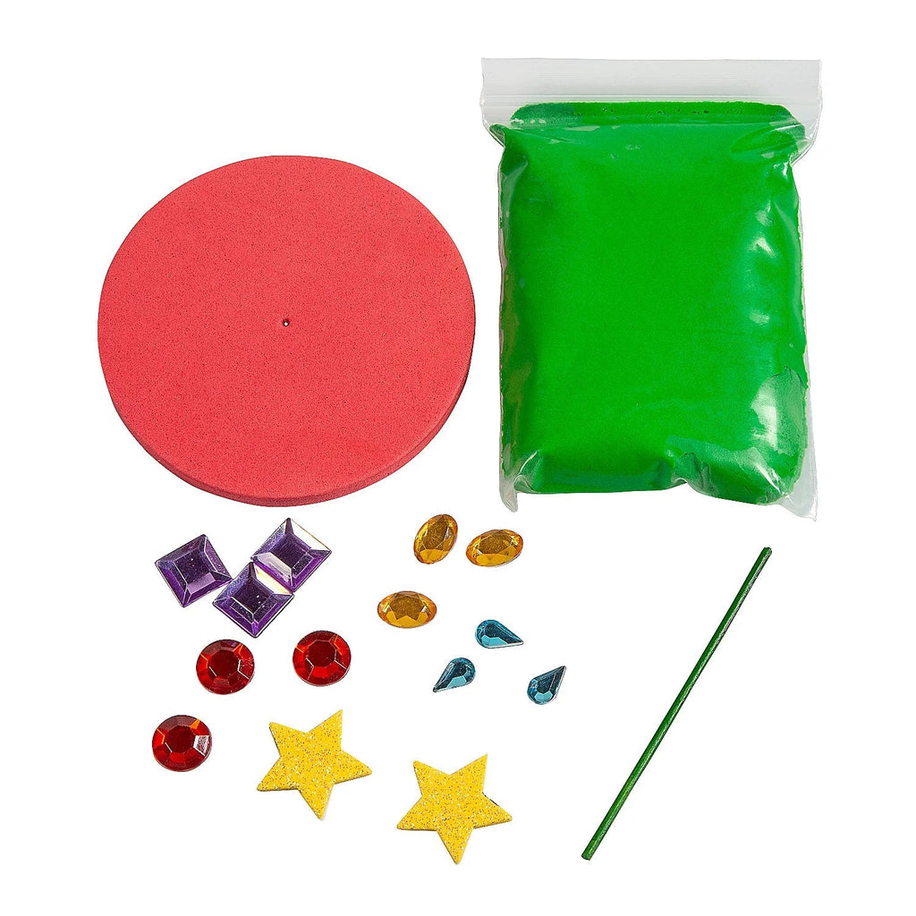 Christmas 12 Dry Air Makes Express Fun Tree - Kit Craft Clay