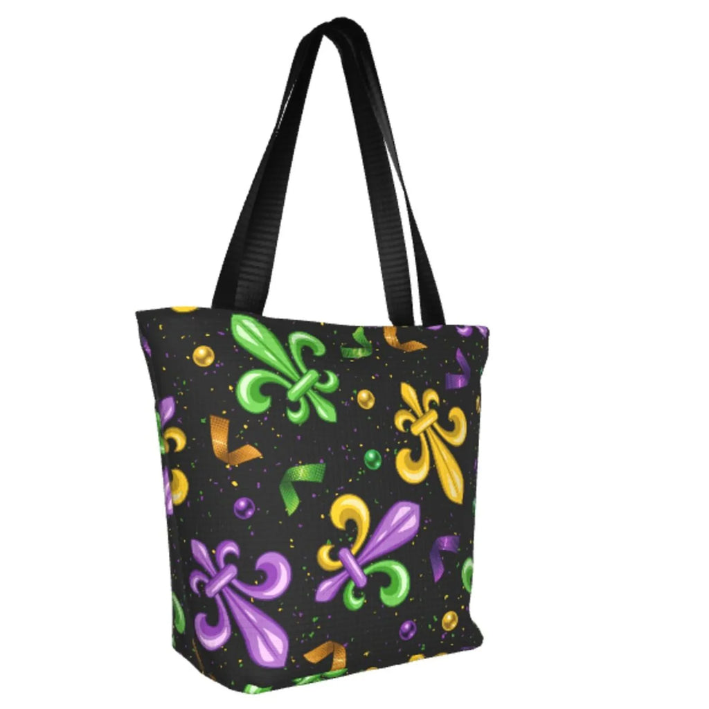 Bag Lukts Capacity Women'S Hobos Bag,Shoulder Large Carnival4 Gras Tote Handbags Bag Mardi Shopping