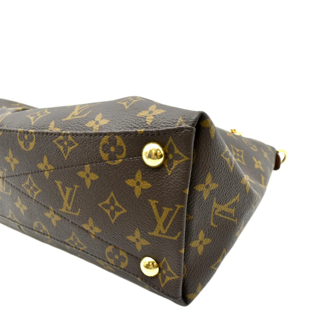 Monogram Hobo V Black Pre-owned Bag Leather