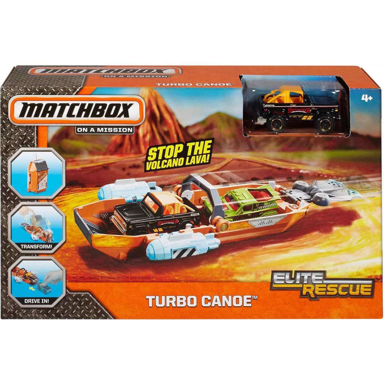 Rescue Elite Canoe Matchbox Turbo