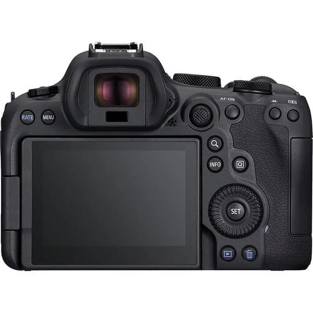 Charger + 24-105mm Card 64GB R6 + + Battery f/4-7.1 + Memory Photo Camera More Reader + External LPE6 Card Lens Light Mark Software x + 2 Case Corel + (5666C018) + Canon Mirrorless with