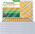 HVAC MERV Furnace 10x16x2 Pleated AC (6-Pack) Filters 11 Filterbuy Air