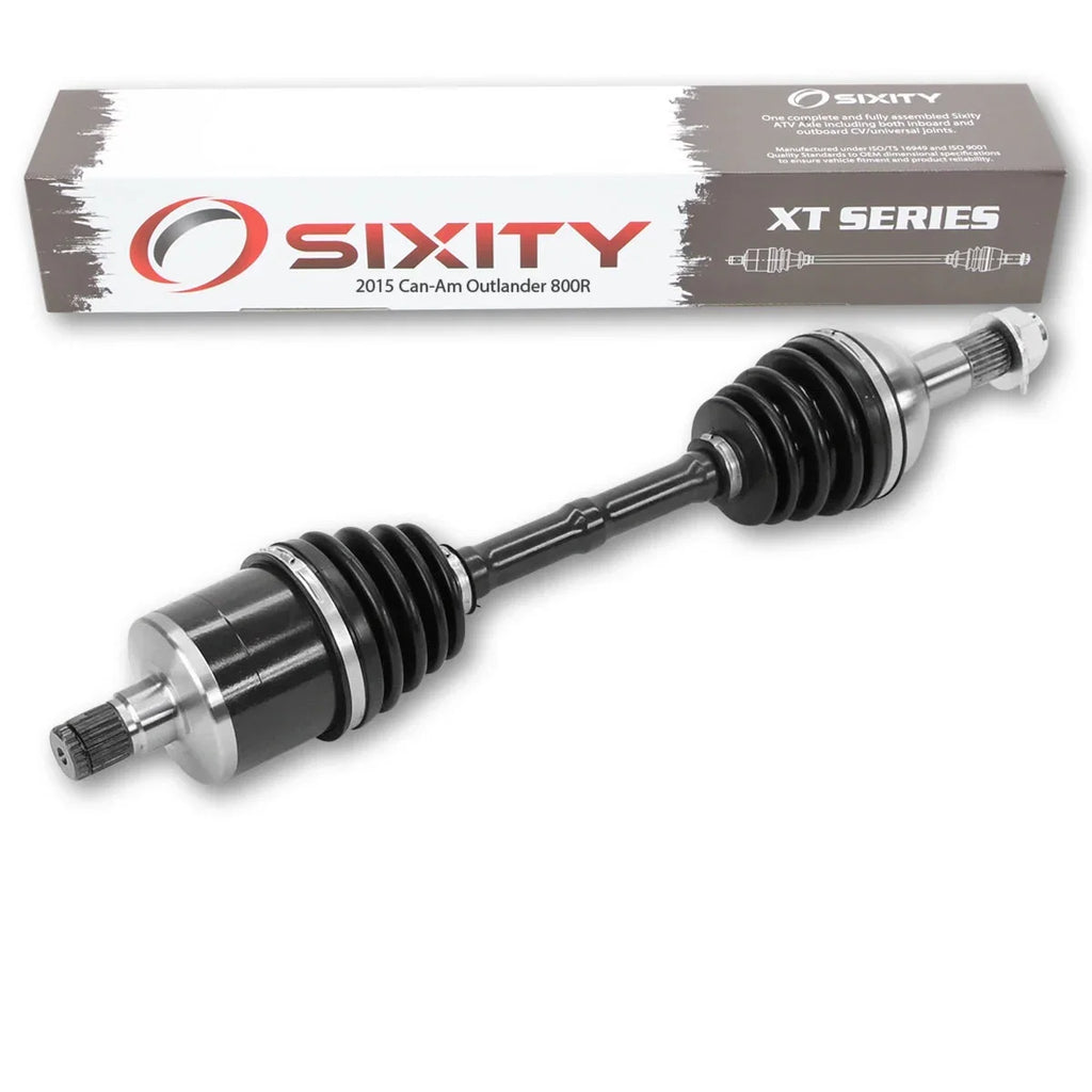 '- Rear Can-Am 2015 Axle compatible 800R with Sixity Left 4X4 Outlander
