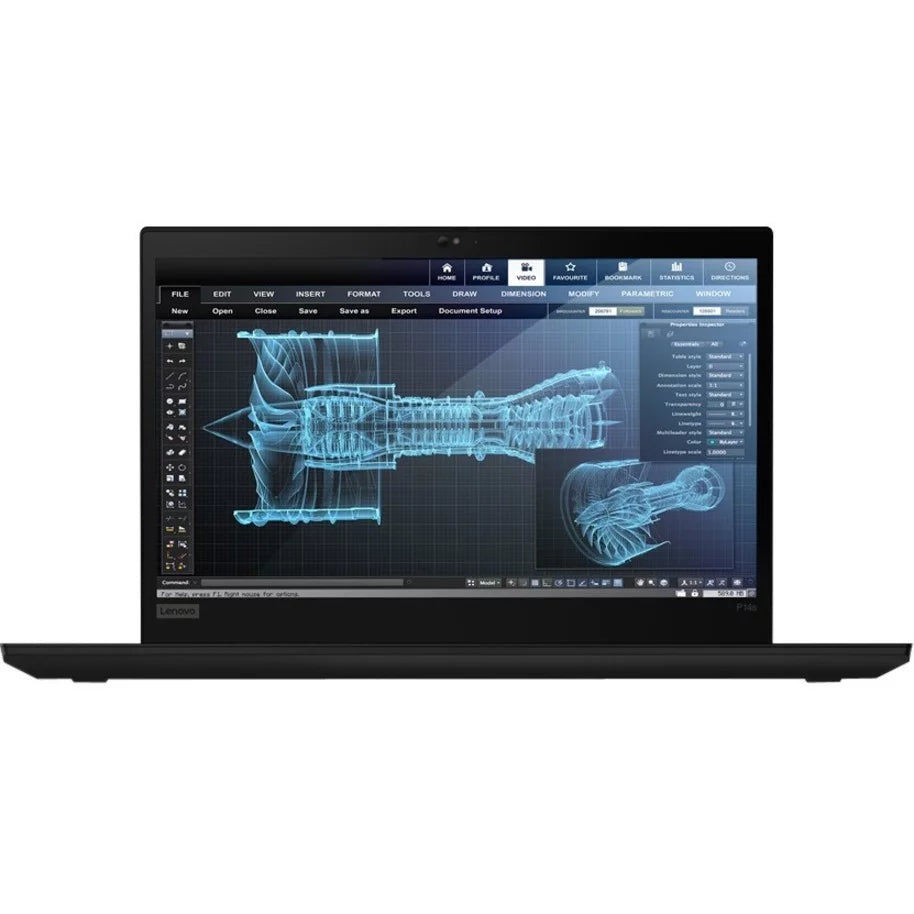 '- (4 Lenovo GHz Gen ThinkPad i7 - 16 20VX008XUS Touchscreen 1920 Core x P14s - Black Quad-core - Full i7-1165G7 Core) 14" 11th - Workstation 2 - 1080 2.80 512 Intel Mobile Gen