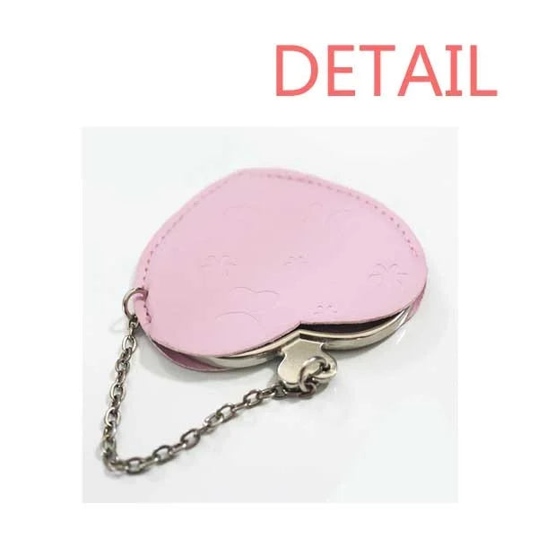 Pink Myth Heart East West Travel Purse Winged Makeup Dragon Mirror Animal
