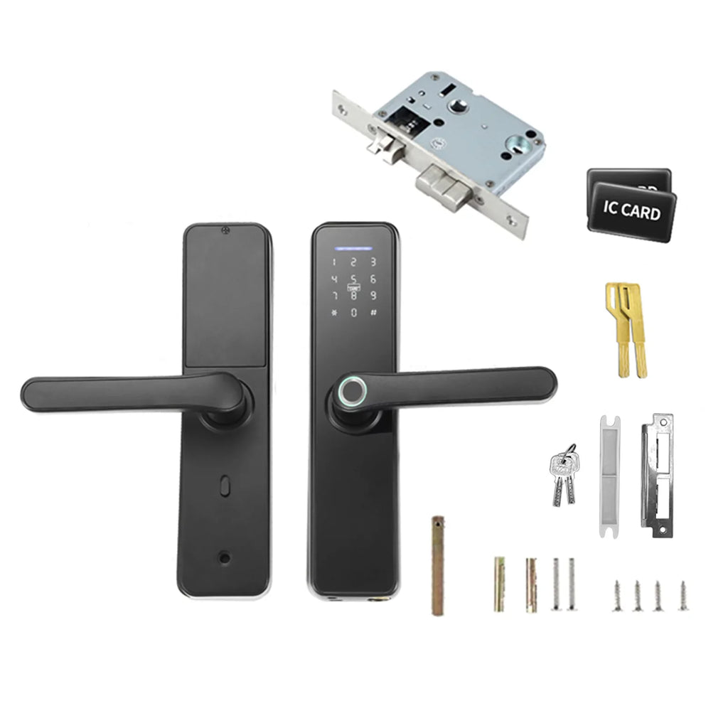 Fingerprint Secure Smart Mechanical Touchscreen for Door Office & Keypad Key Lock