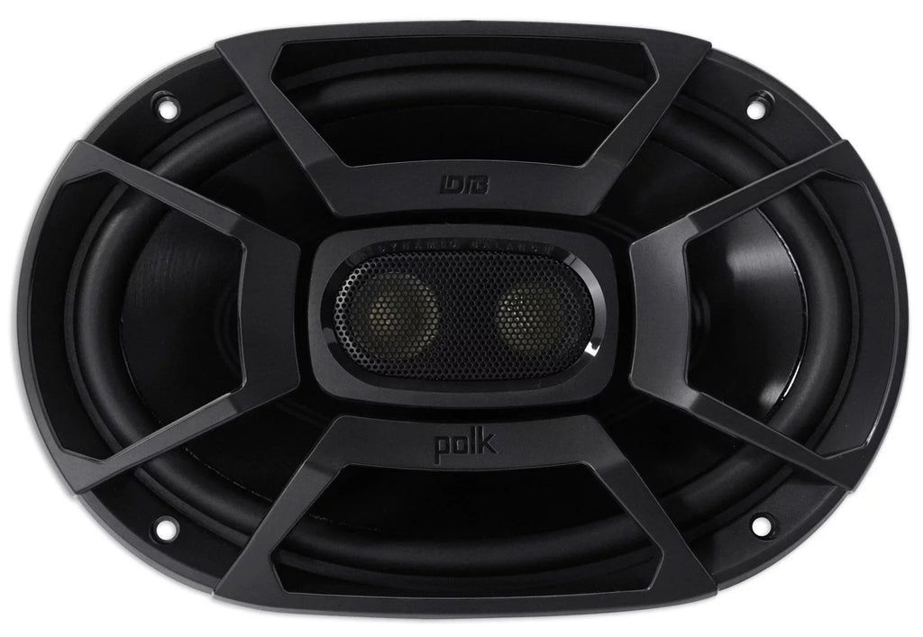 2) 450w DB692 Polk Audio 6X9" Audio Car Speakers+Cyberbuds Marine//Motorcycle
