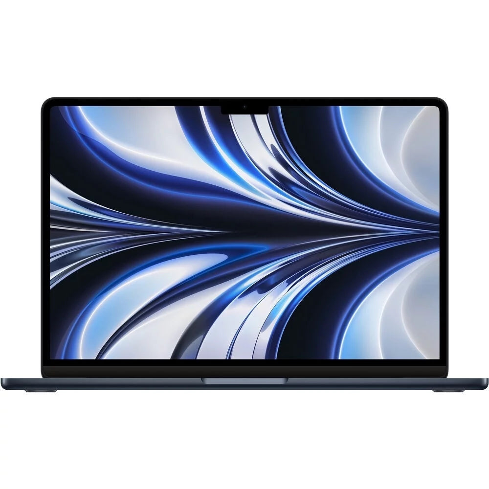 macOS,Midnight 1.1GHz SSD 8GB 13.6" M2 MacBook MLY43LL/A (Refurbished) Black 512GB Restored Air