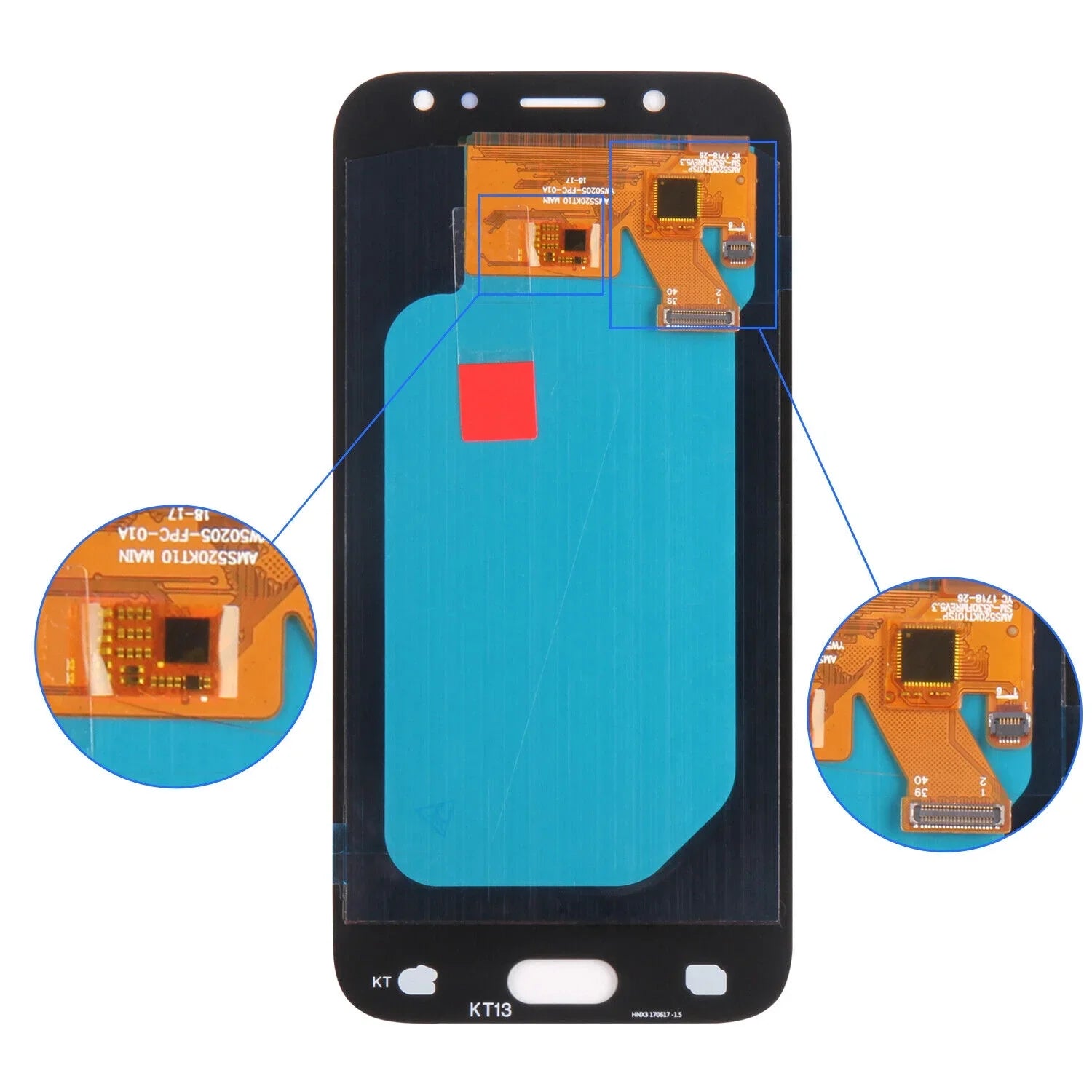 J530 Parts(Pink) Galaxy Touch Replacement For Repair Digitizer Display 2017 Screen J5 Pro Assembly