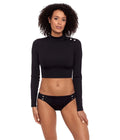 10 Ralph Tab Hipster Lauren Rib Button Black Side Solids