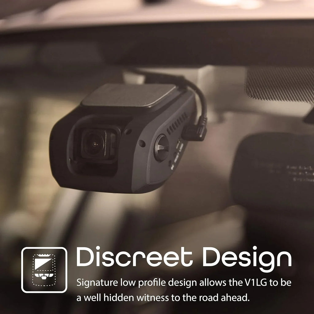 Rexing Car Box Open Dual Channel 1080p FHD Dash Black Cam V1LG -