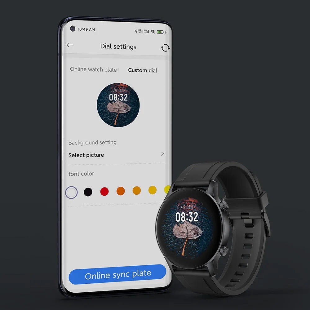 (ls04) Workout 1.2-inchFits Watch Workout Watch Ios Android Android Ls04 Moistureproof Haylou Bt5.0 1.2-inch Rs3 Modes/ Ios With Watch,Display Smart MoistureproofSmart (ls04) Fitness
