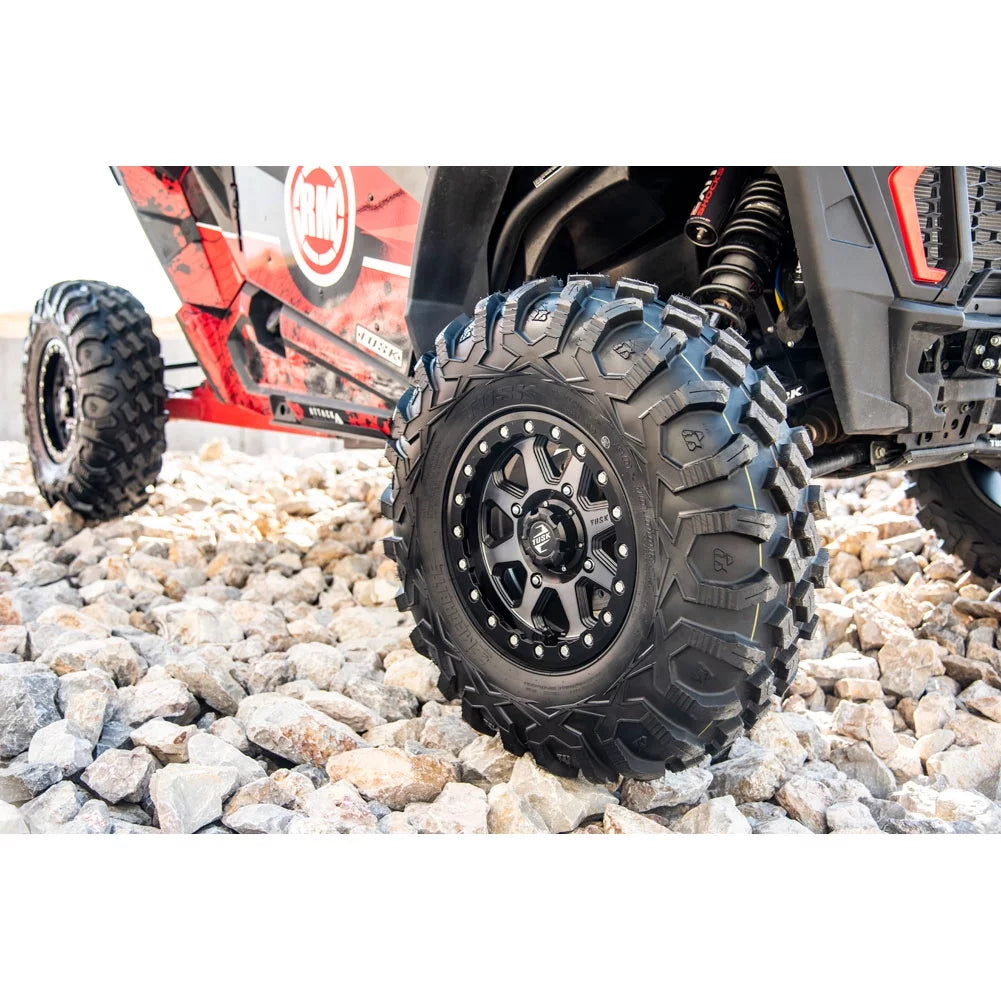 For 27x10-12 Radial 2020 Megabite Tire (2 Pack) 900 Tusk Trail Fox Edition