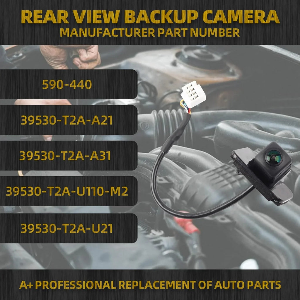 Backup Reversing Camera Sedan with Rear Honda Fits Parking Accord 2014-2017 View ist Camera
