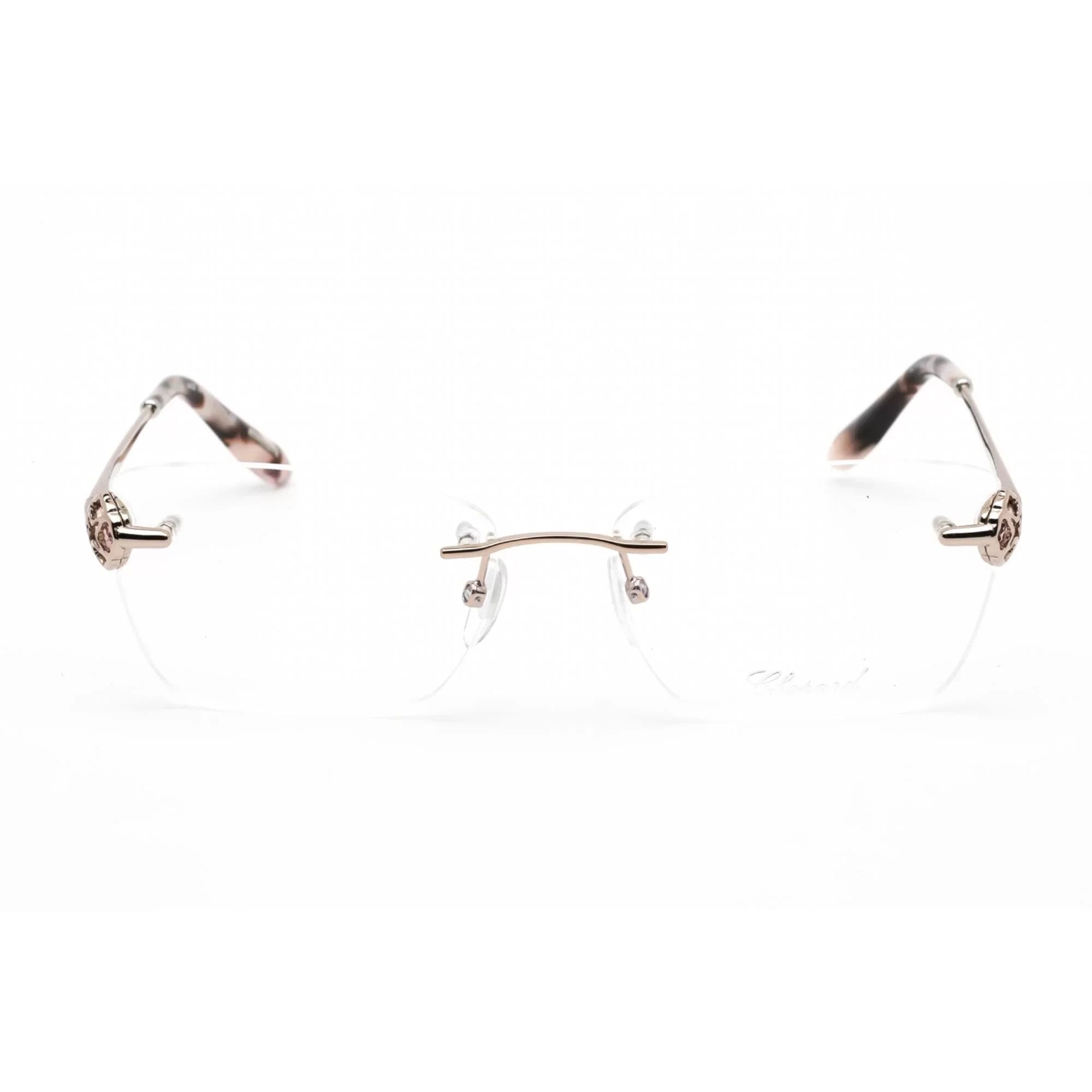 VCHF86S Gold Women's Shiny Chopard 0A39 Rose Metal Eyeglasses