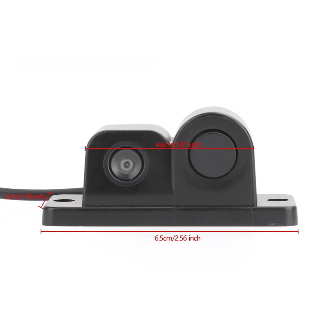 Camera Car Sound System Car + Kit Radar 3 Alarm + Sensor Rear in Park 1 View
