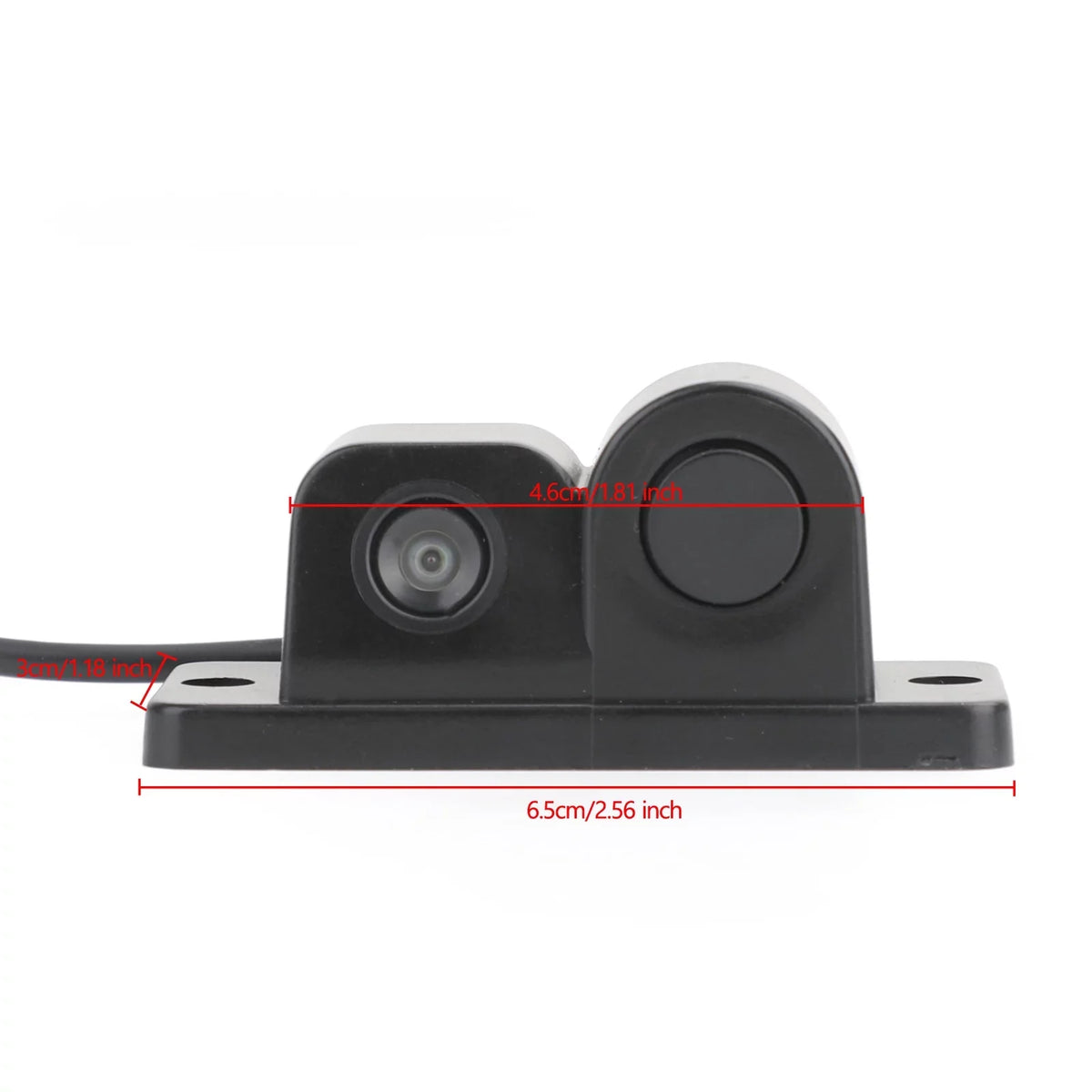 Camera Car Sound System Car + Kit Radar 3 Alarm + Sensor Rear in Park 1 View