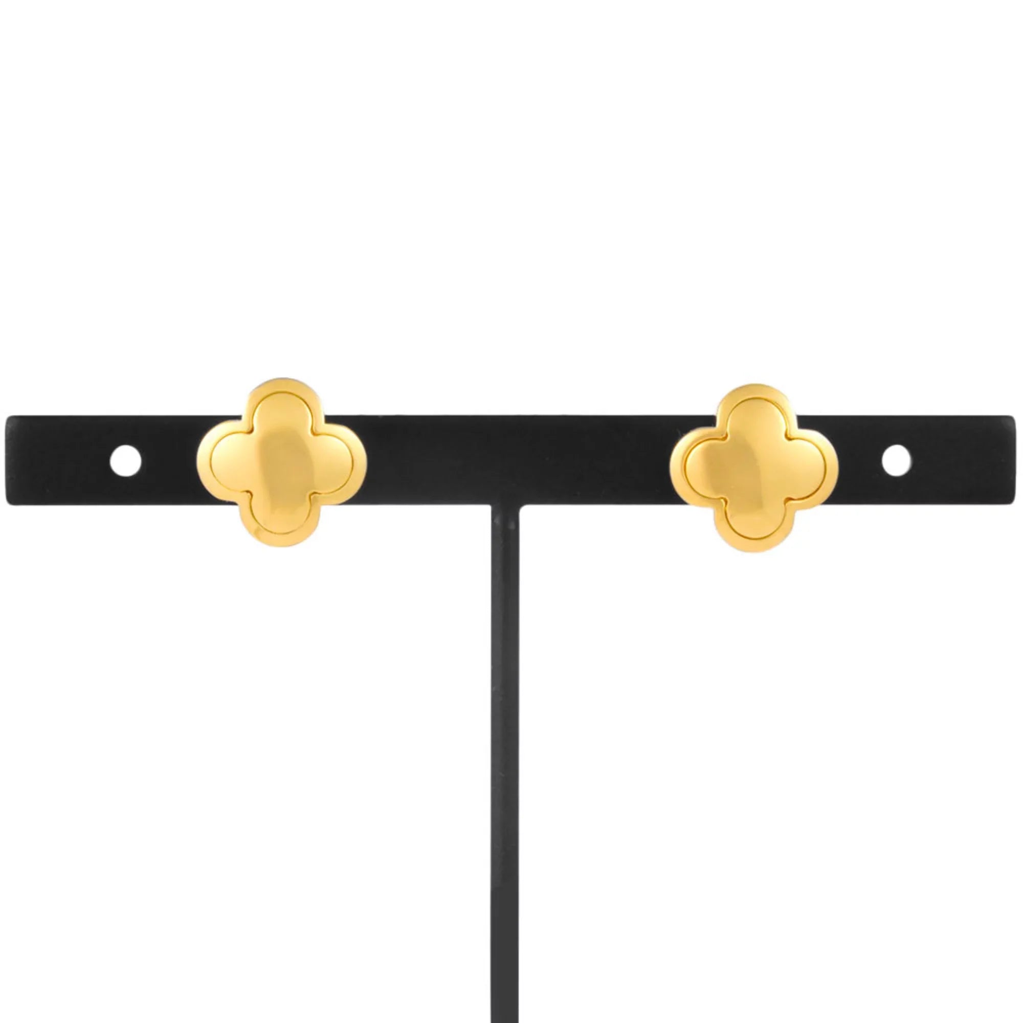 & (Good) Pre-Owned Van Arpels K18YG Cleef Alhambra Earrings