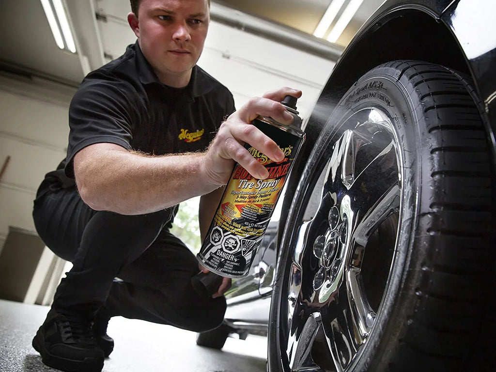 Can Coating High Oz Gloss G13815 Shine - Spray Meguiar's 15 Hot Tire 3