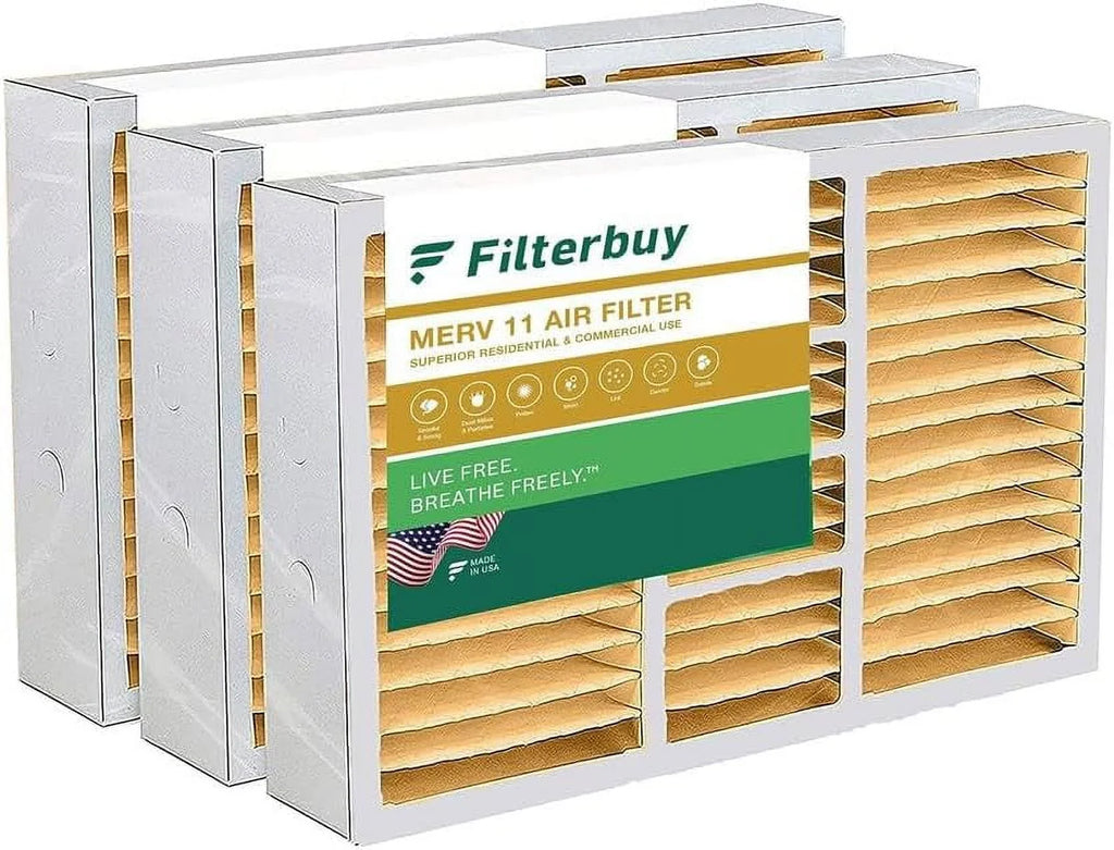 x6664 Furnace Filterbuy 11 Lennox for Filters Pleated (3-Pack) Air 17x26x4