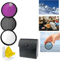 Kit Sony Multiple Alpha Coated 3-Piece Appropriate Kit A6000 3pc + 62mm Cleaning Filter