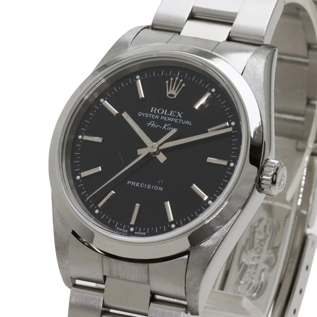 Steel Watch Rolex Men's 14000M Pre-Owned King (Good) Air Stainless