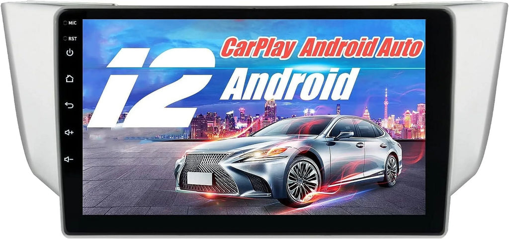 32GB Toyota Car RX350 Carplay RX400H RX300 Auto GPS/FM/WiFi/USB, Support for + Car Android Harrier SWC/Wired 12 Stereo Lexus Lexus 2003-2009,Android RX330 2GB Radio with
