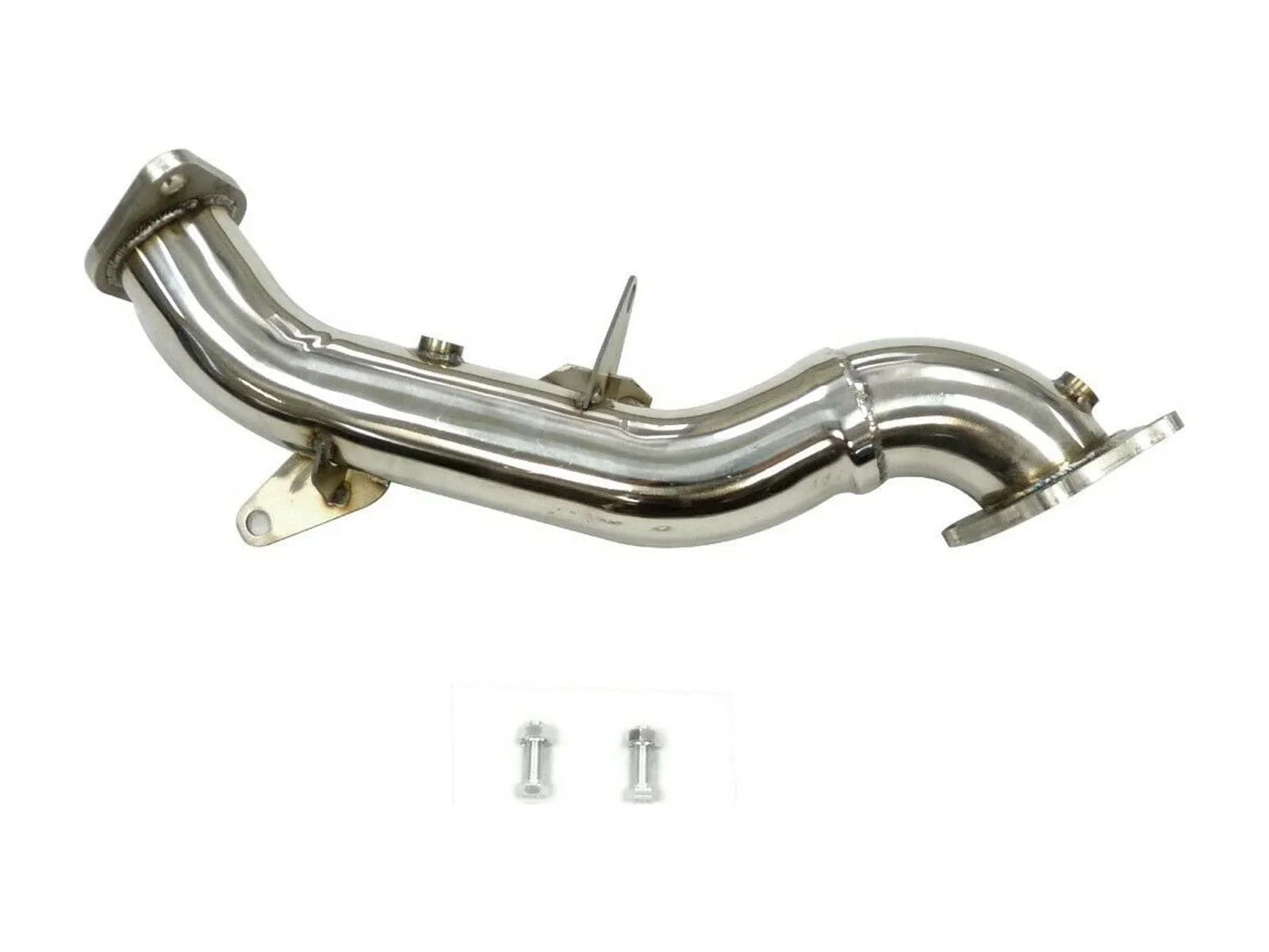 4-Door Flow Cadillac Straight , Pipe - thru 18 By 15 thru 13 19 Stainless For 2.0L