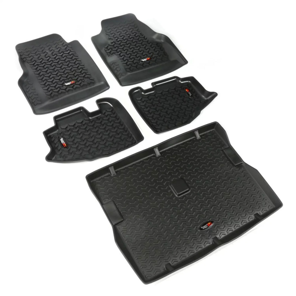 1997-2006 Fits Ridge 12988.10 | by | Wrangler Front/Rear/Cargo Rugged with | / Liner, Floor RealTruck Jeep