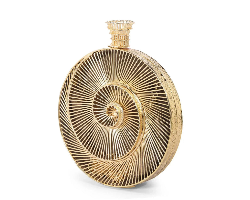 Bag Brass Round For Work handcrafted Royal Designer Wire Craft Different Clutch India Women