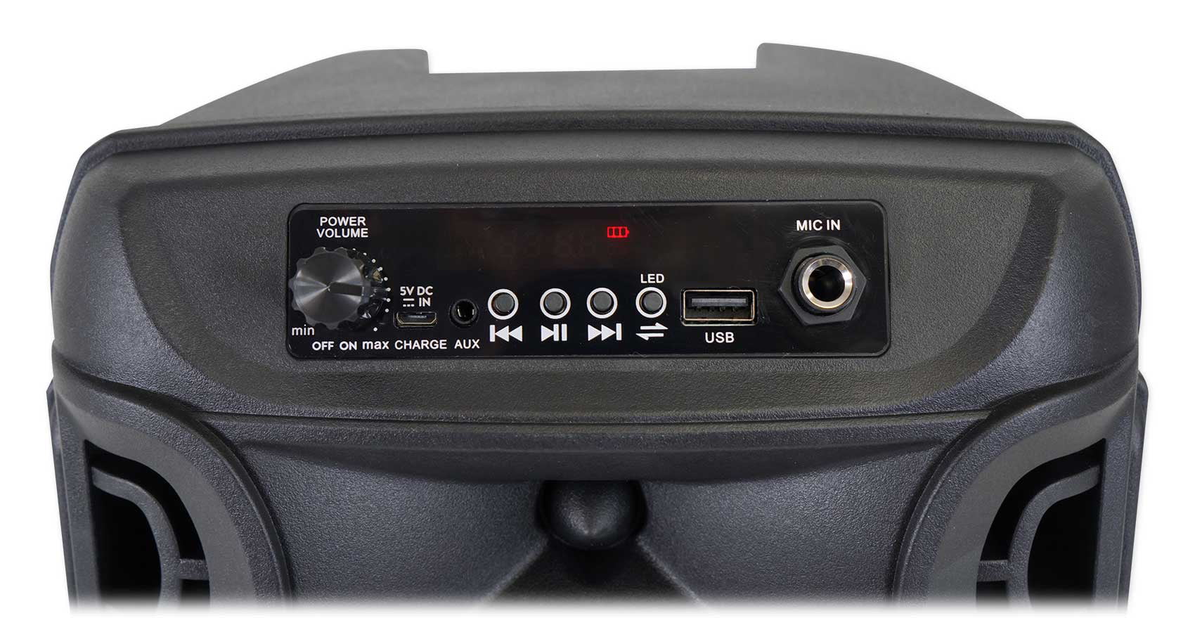 BOOM8 Party Wireless w/Bluetooth Technical (2) Portable Speakers 8" Pro