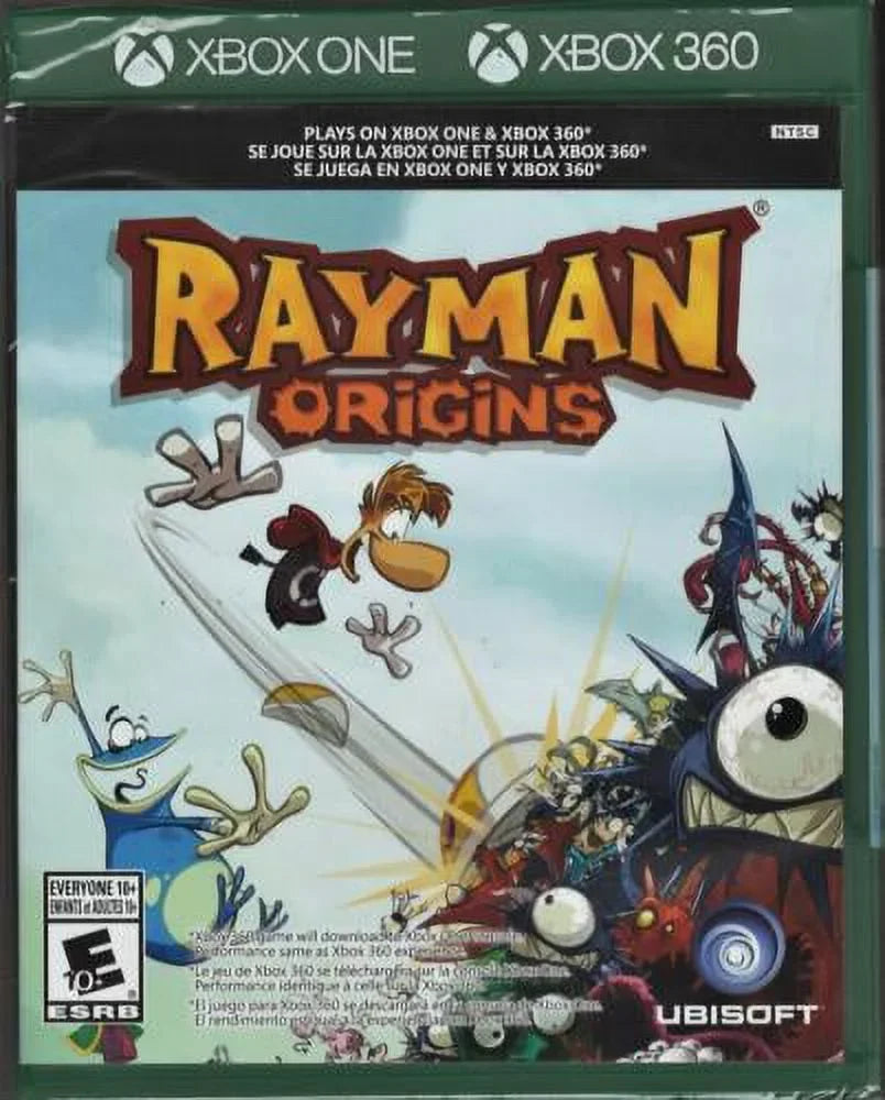 Origins New Rayman Factory Sealed US 360 Xbox (Brand 360 Version) Xbox