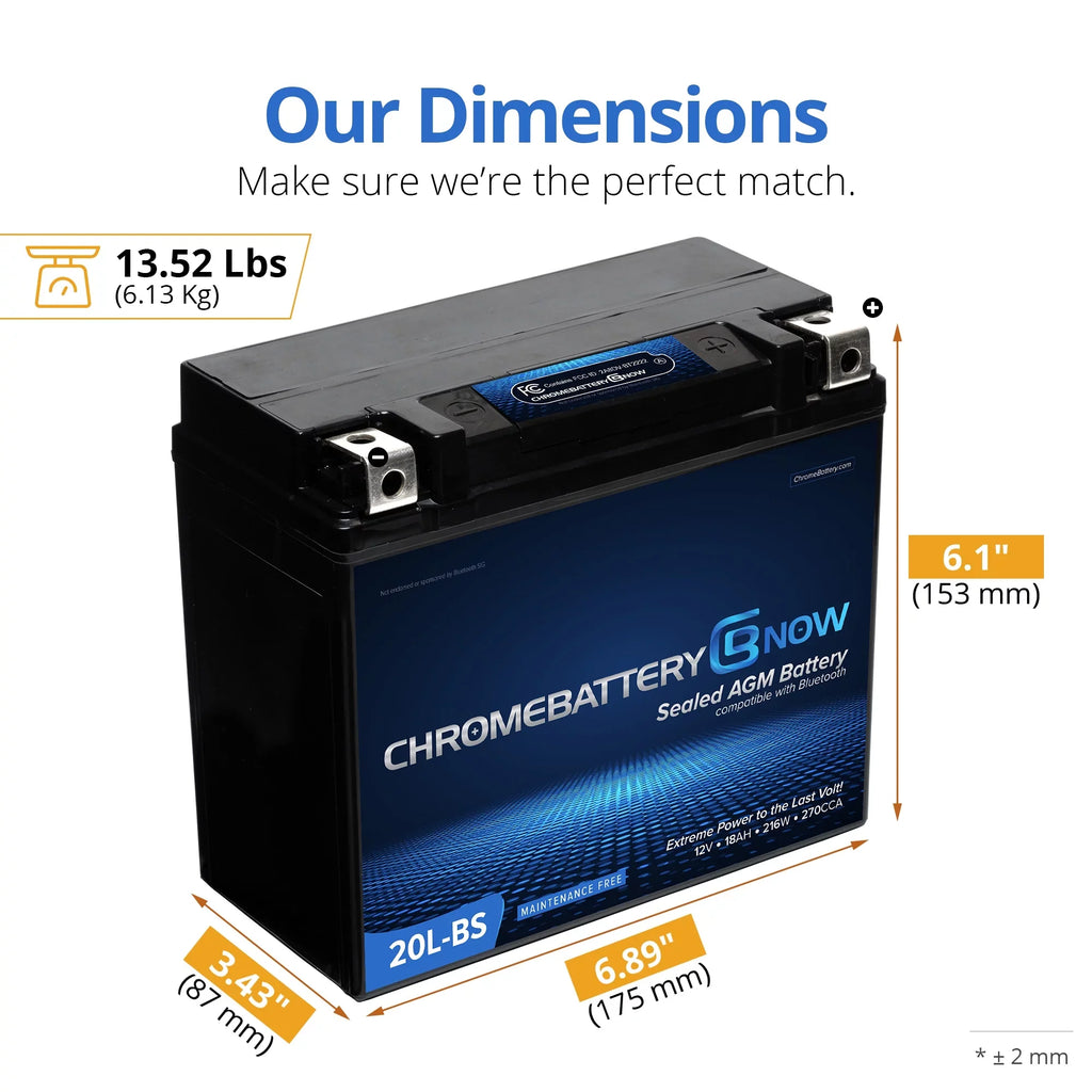 Moisturecraft Personal 90 (sea-doo) Gti (2018 Battery Connectivity Brp Chrome Volt,18 270 (20l-bs Cca) - Years - Ytx20l-bs Ah, Battery 12 900 for 2020) Wireless Now Intelligent Smartphone