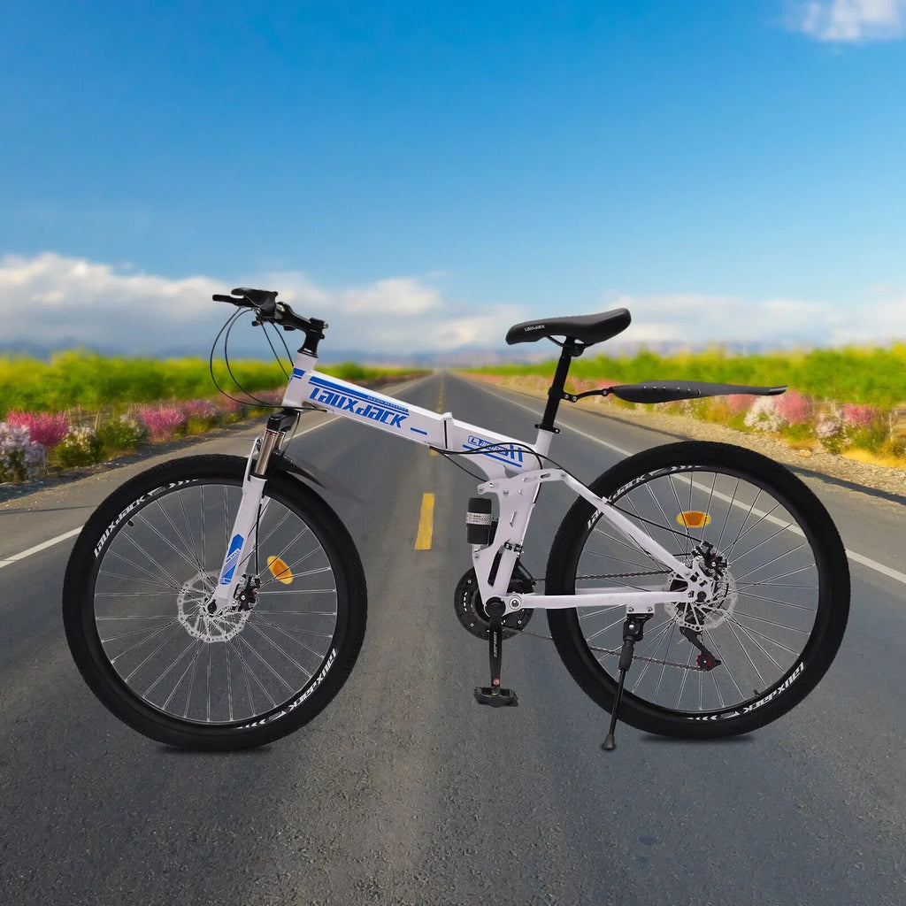 Disc Brake Mountain Speed Dual School 26" Bicycle Folding 21 Men Bikes Bike