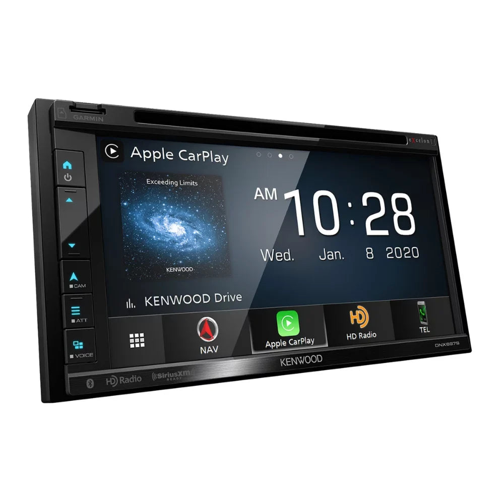DVD Full HD Navigation New Camera Dashboard DNX697S Receiver Kenwood & 6.8" DRV-N520
