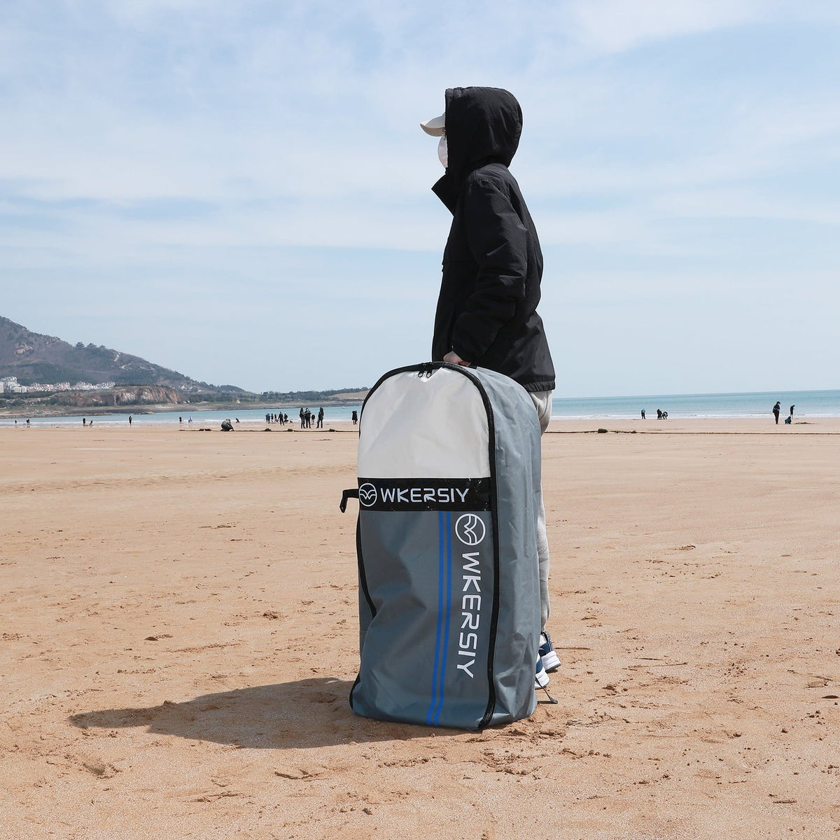 Carrying, Inflatable Included Bag for Backpack for Bag Travel WKERSIY Shoulder Convenient Easy Paddleboard, Storage