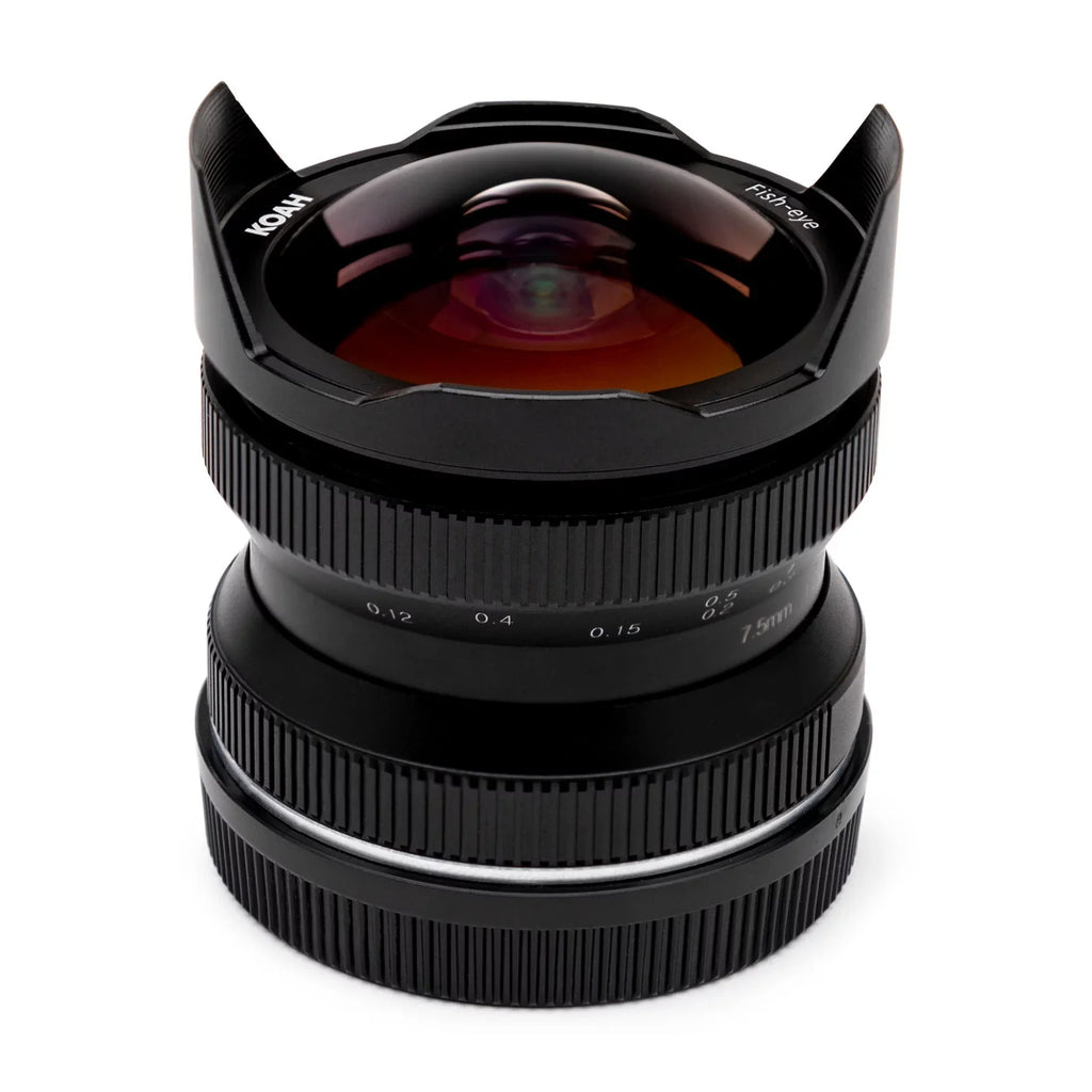 Lens Mount 7.5mm Series Canon f/2.8 Wide-Angle -M Fisheye for Artisans Koah