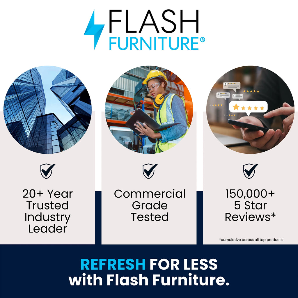 Folding Flash Series Charcoal lb. Plastic Capacity Granite White Furniture with 330 Frame Chair