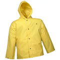Hood- Small With J56107.SM Rubber Jacket Attached Durascrim PVC Yellow Tingley