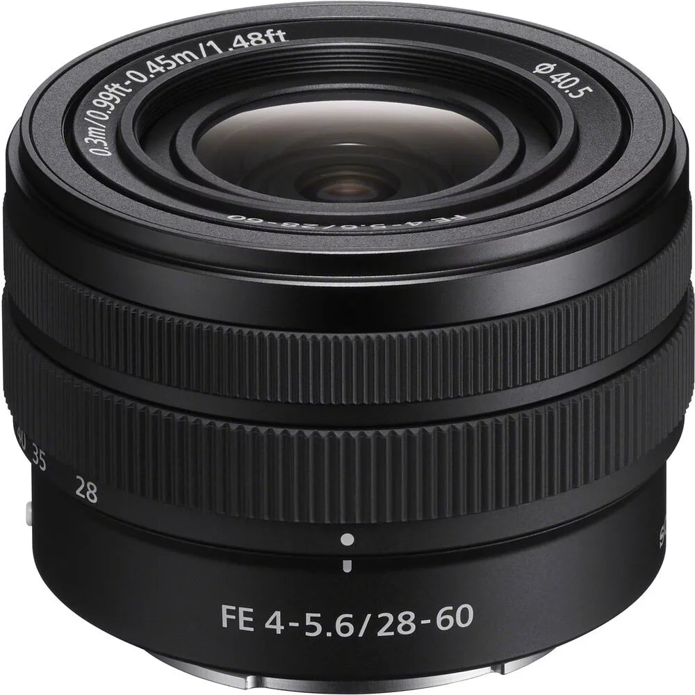 a7C Sony Camera Lens+24mm Mirrorless f/2.8 28-60mm G (Silver) +Flash- with Kit Lens