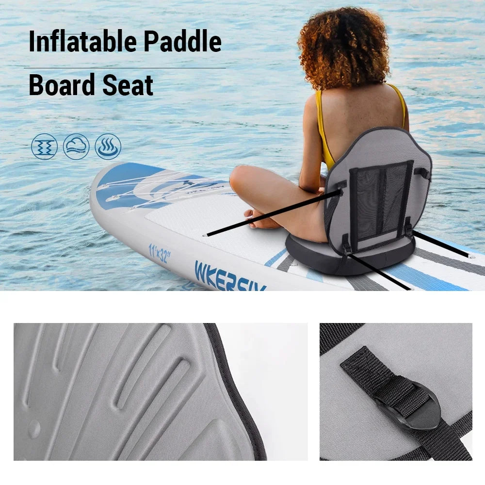 '- for Back Adjustable Ultimate Comfort Kayak and Seat Support Detachable Arealer