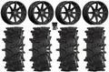 Sportsman Max RZR V01 Black Tires Outlaw Valor Wheels Ranger 15" 33"