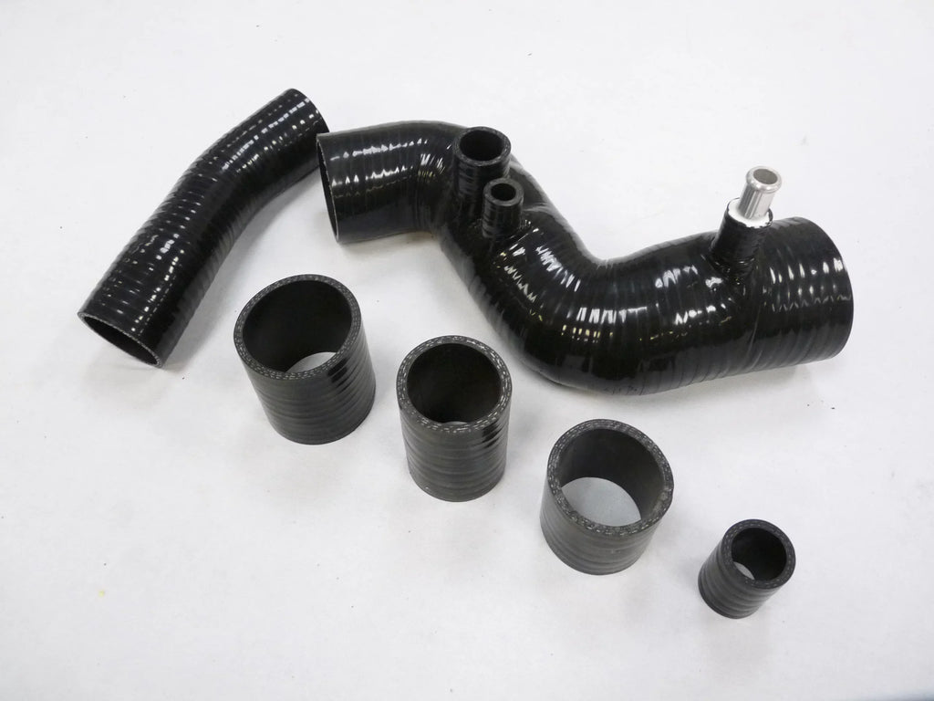 Hose 3S- 1990 Toyota 1997 to Silicone By Radiator Black Kit Fits Stainless MR2
