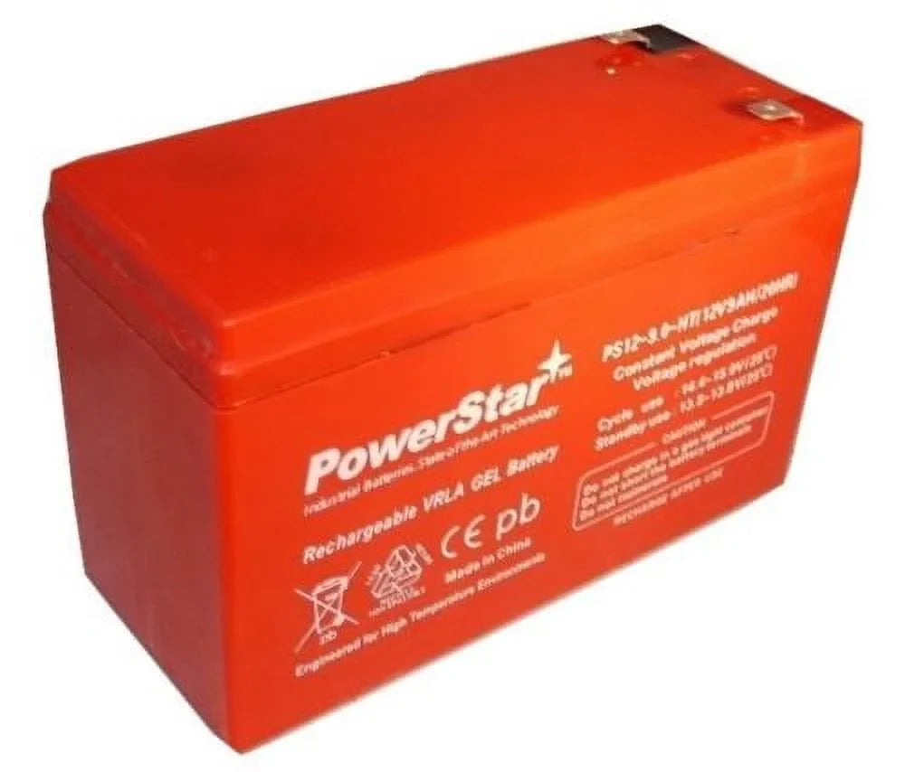 BATT9AH PowerStar 9-Amp Cell 12-volt Replacement Battery Aqua-Vu Gel