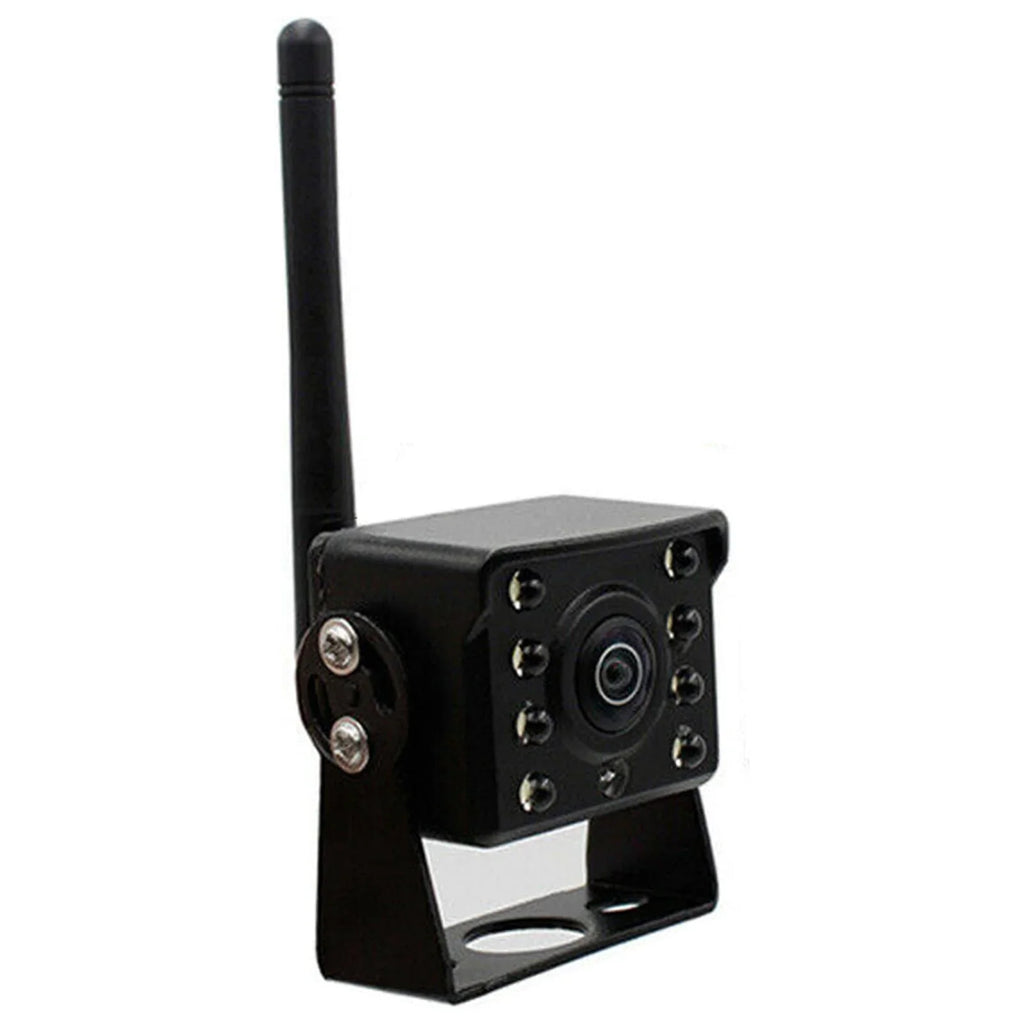 12V~36V Bus HD Car Camera, LED Wireless Camera Wireless Reverse Backup IP67 Automobile WiFi View Monitor Truck Rear Reversing Vision Night Waterproof