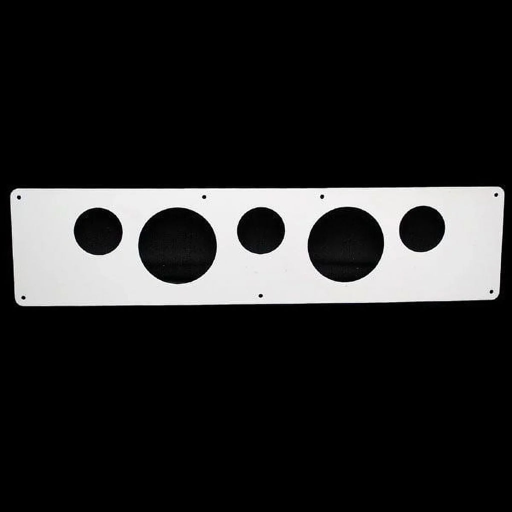 5 Inch Sea Boat 21 1/8 White Aluminum 1/2 | Fox Panel Blank x