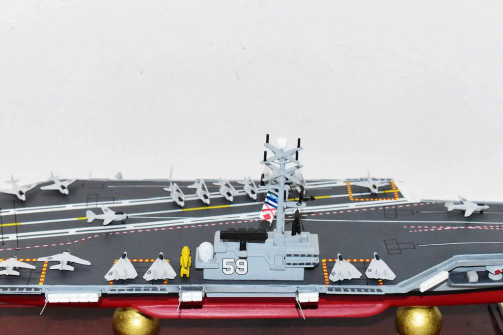 Class,Mahogany Model,Navy,Scale Model,Forrestal Carrier Forrestal -59 Aircraft