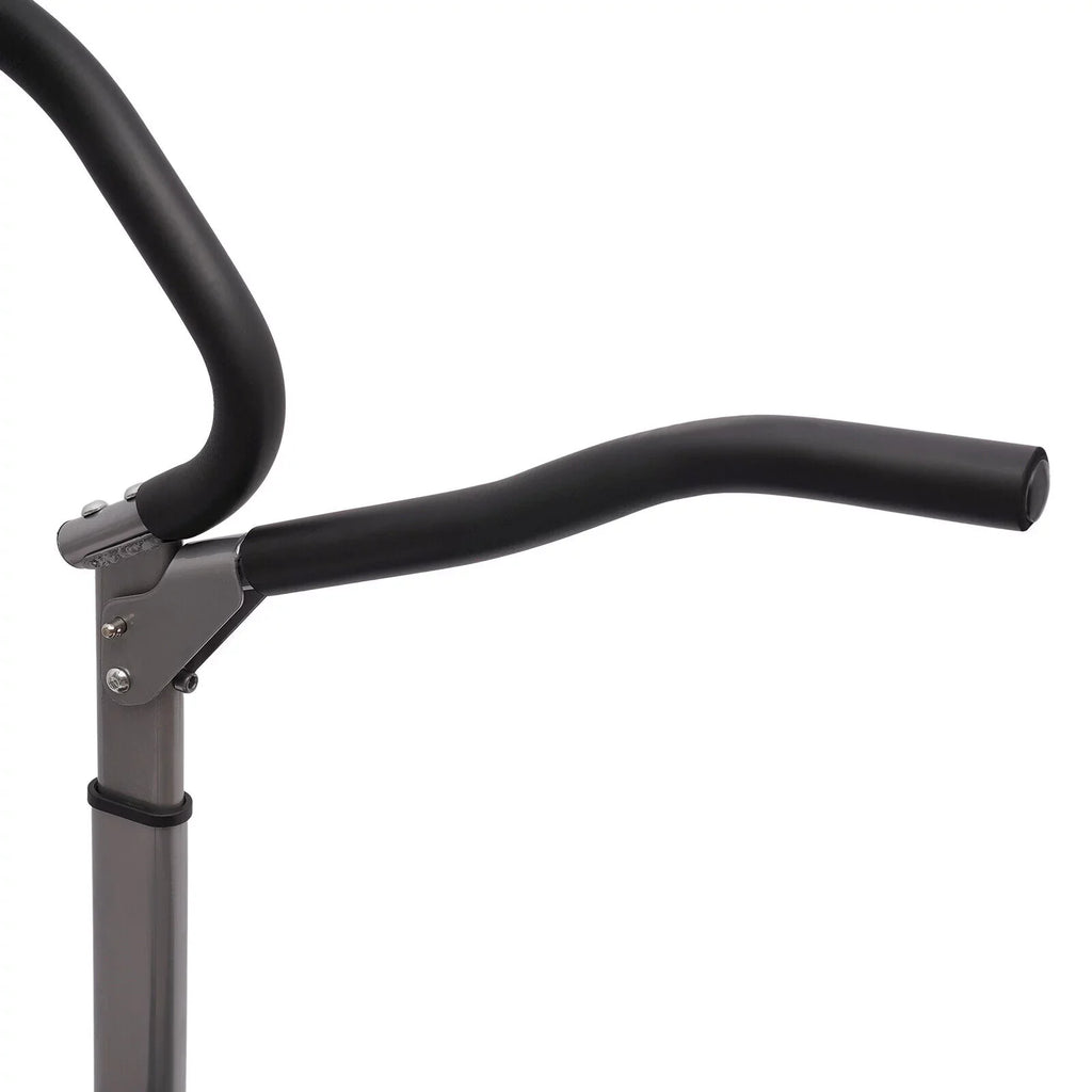 Incline (Black) Foldable LED ZhdnBhnos with Walking Treadmill Monitor 264.55lbs Home Machine Compact Running Gym